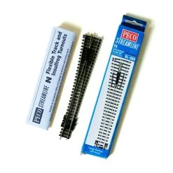 Peco N Large L/H Insulfrog Point -Toy Model Shop PSL389 2