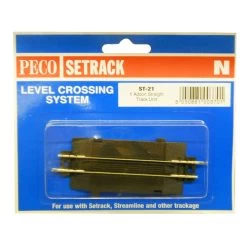 Peco N Straight Track Level X -Toy Model Shop PST21 1