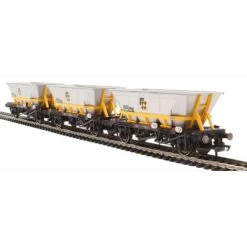 Hornby OO HAA HOPPER WAGONS THREE PACK BR COAL SECTOR ERA 8 -Toy Model Shop R60065 3