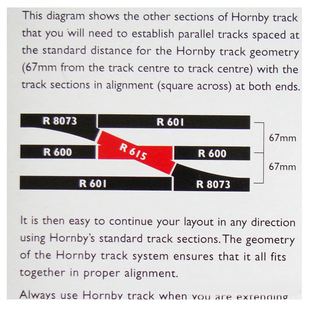 Hornby OO R/H Diamond Crossing 8 Hornby OO R/H Diamond Crossing - Image 6