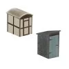 Hornby OO Utility Lamp Huts X 2 -Toy Model Shop R9782