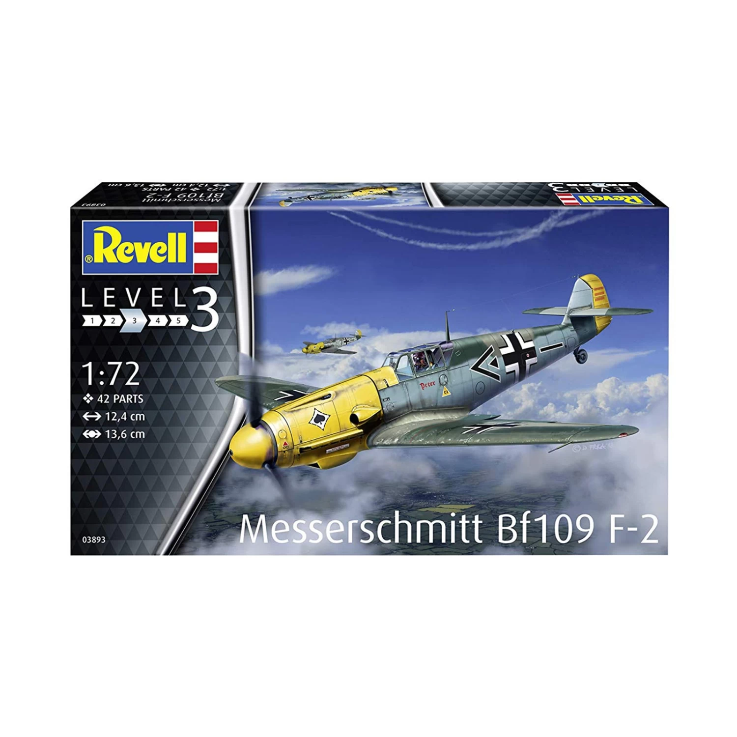 Revell 1/72 Messerschmitt Bf109 F2 3 Revell 1/72 Messerschmitt Bf109 F2