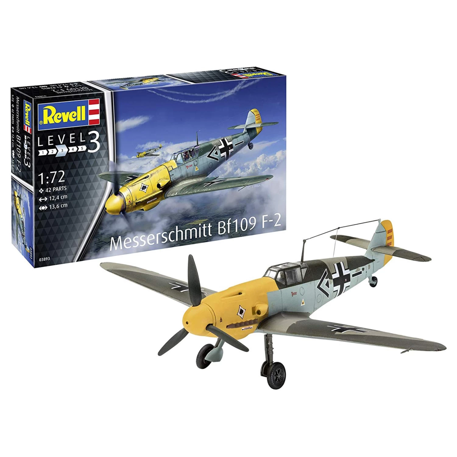 Revell 1/72 Messerschmitt Bf109 F2 4 Revell 1/72 Messerschmitt Bf109 F2 - Image 2