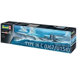 Revell 1/72 German Submarine Type IX C U67/U154 -Toy Model Shop RK05166 2