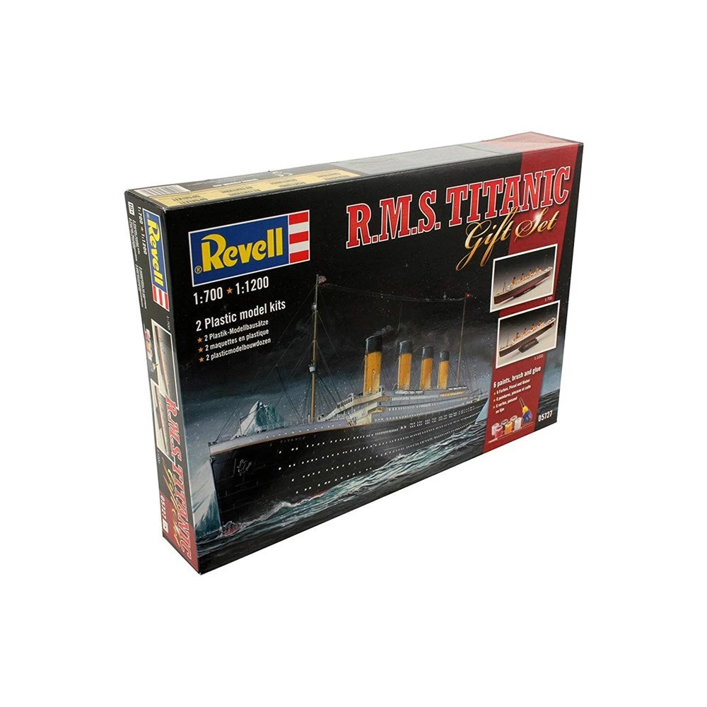 Revell 1/700 And 1/1200 RMS Titanic Gift Set 3 Revell 1/700 And 1/1200 RMS Titanic Gift Set