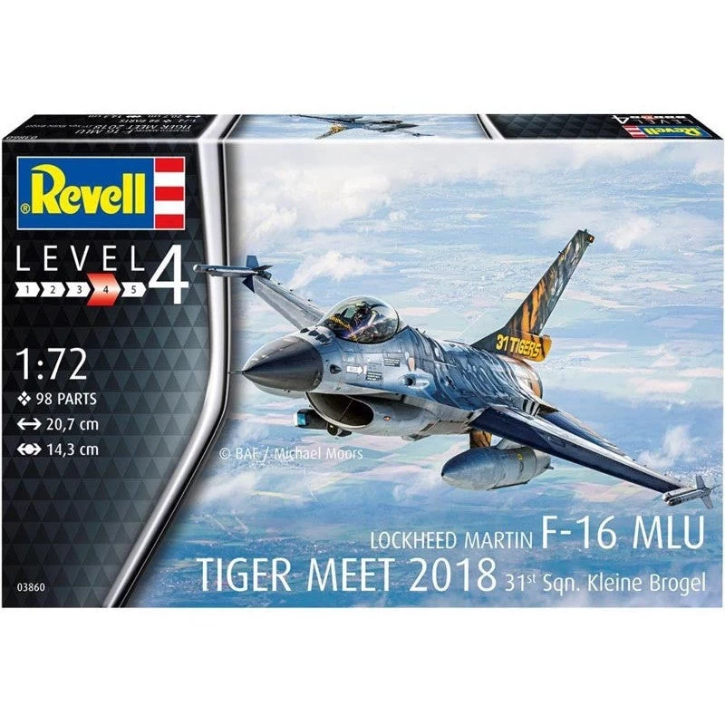 Revell 1/72 F16 MLU 31 Sqn. KleineBrogel Model Set 4 Revell 1/72 F16 MLU 31 Sqn. KleineBrogel Model Set - Image 2
