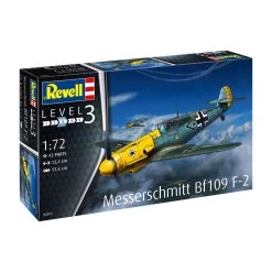 Revell 1/72 Messerschmitt Bf109 F2 Model Set -Toy Model Shop RK63893