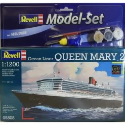Revell 1/1200 Ocean Liner Queen Mary 2 Model Set