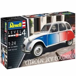 Revell 1/24 Citroen 2CV Cocorico Model Set -Toy Model Shop RK67653 1