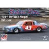 RPB1981D 1/24 Richard Petty 43 Buick Regal 1981 Winner Plastic Model Kit -Toy Model Shop SJR08460
