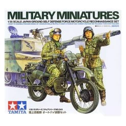 Tamiya 1/35 Japan Ground Self Defense Force Motorcycle Reconnaissance Set