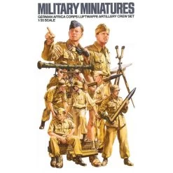 Tamiya 135 German Africa Corps Luftwaffe Artillery Set