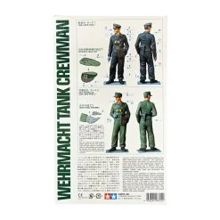 Tamiya 1/16 German Wehrmacht Tank Crewman -Toy Model Shop T36301 1