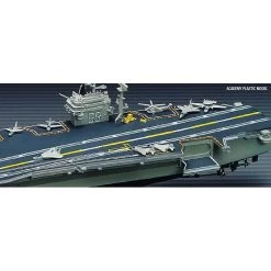 Academy 14212 1/800 U.S.S. CVN69 Eisenhower Plastic Model Kit -Toy Model Shop b ac 14212 SUB 1