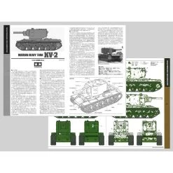 Tamiya T35375 1/35 Russian Heavy Tank KV2 -Toy Model Shop d8 1