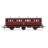 Hornby OO NBR 6 Wheel Coach 1St Class Fitted Lights 414 Era 2