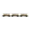Hornby OO HAA HOPPER WAGONS THREE PACK BR COAL SECTOR ERA 8 -Toy Model Shop r60065 1 haa mgr 3pk
