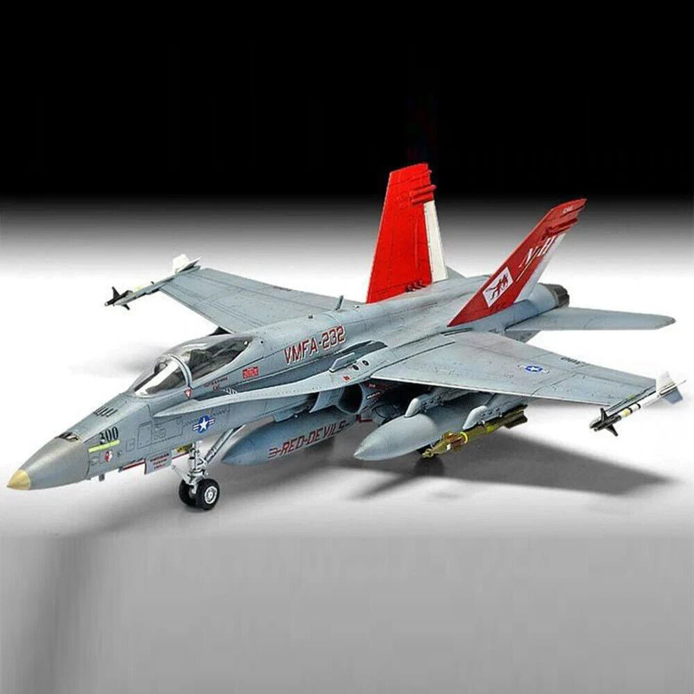 Academy 12520 1/72 USMC F/A 18A+ VMFA232 Red Devils Le Plastic Model Kit With Australian Decals 5 Academy 12520 1/72 USMC F/A 18A+ VMFA232 Red Devils Le Plastic Model Kit With Australian Decals - Image 3